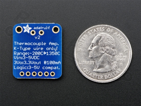 Thermocouple amplifier MAX31855 breakout board SPI v2.0